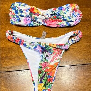 Floral Multicolor Bikini Set